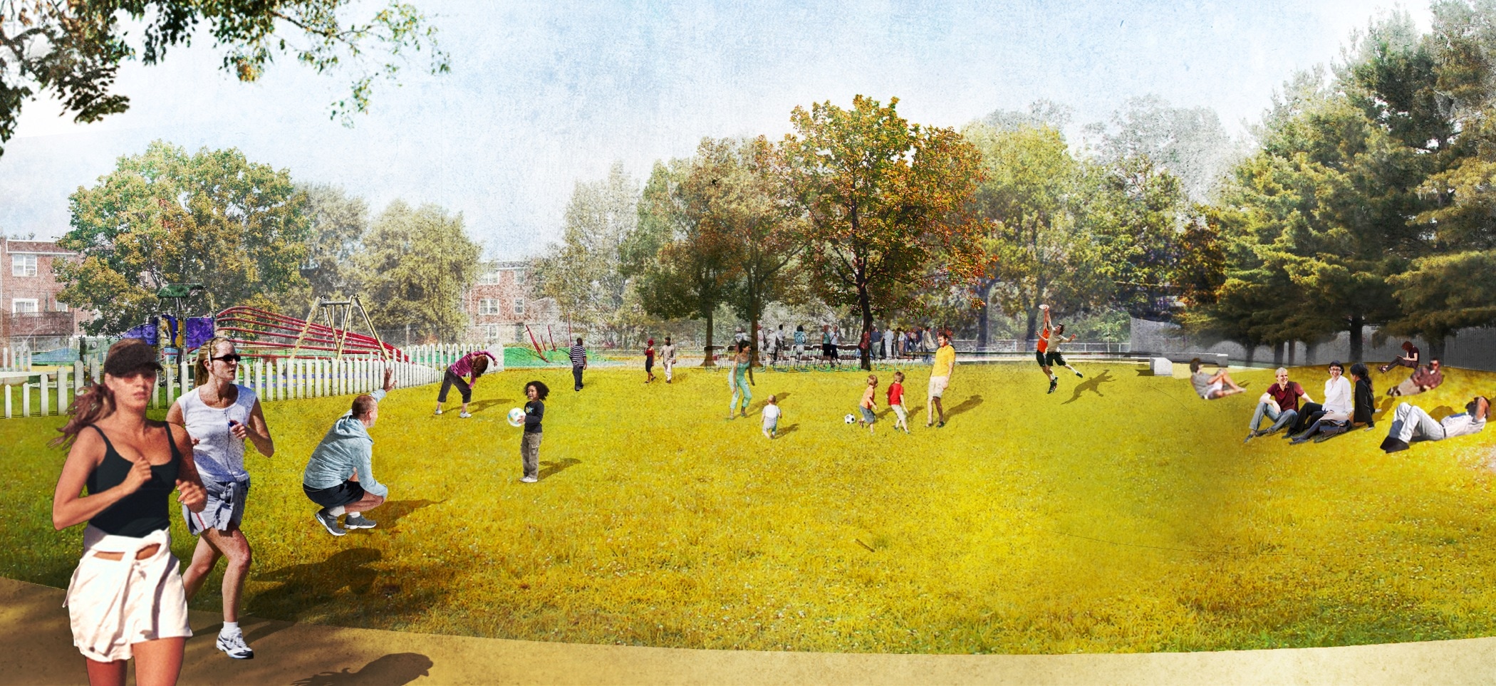 Embrace Past |Present | Future  – Play Space Design at Haverford Bright Future
