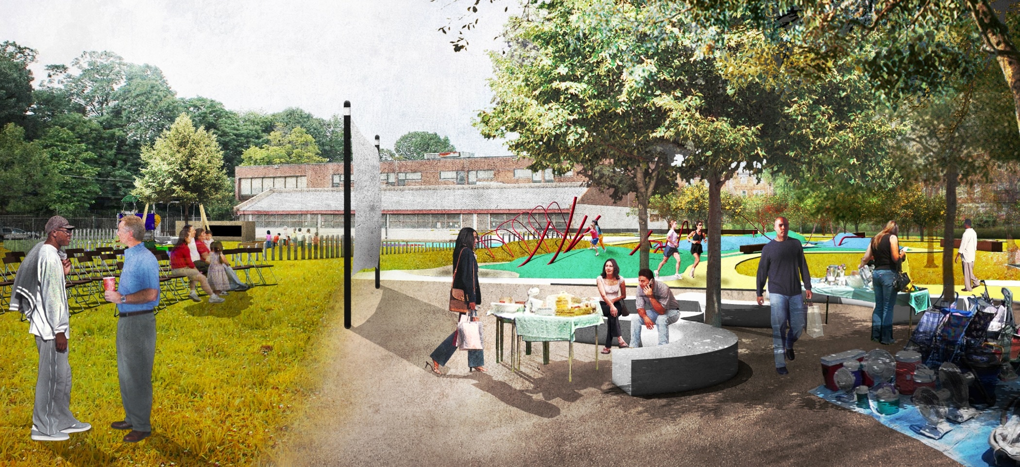 Embrace Past |Present | Future  – Play Space Design at Haverford Bright Future