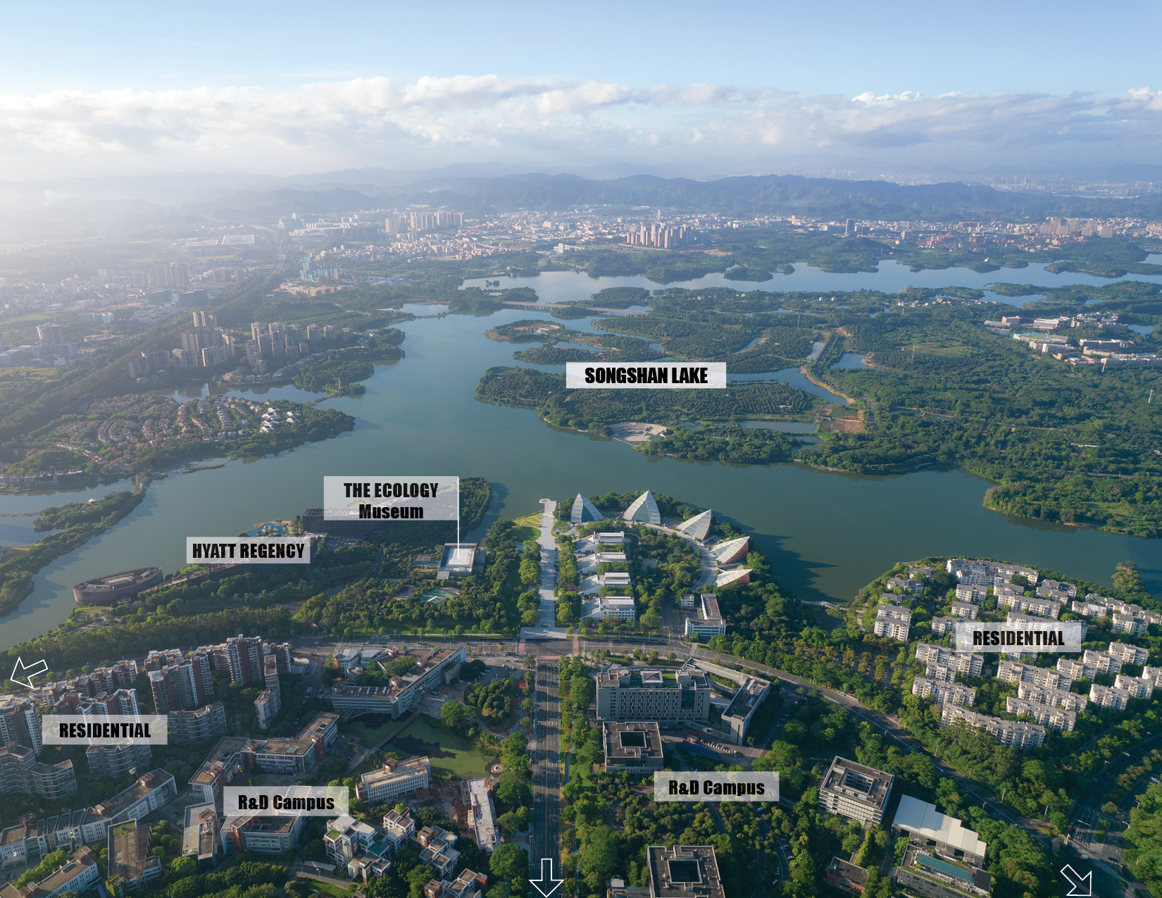 Ecological Restoration into a lakefront urban realm