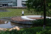 东莞松山湖中心区通湖礼廊改造提升